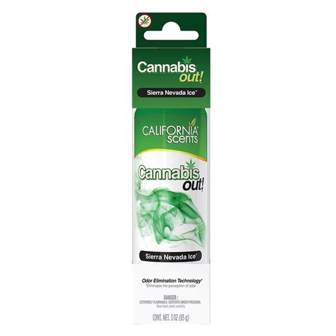 California Scents Cannabis Out Sierra Nevada Ice Odor Eliminator Spra Valyou General