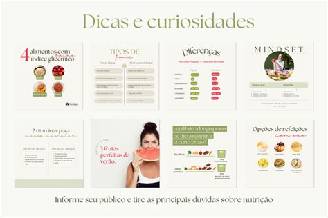 Pack Nutri Mulher Influente Studio Mi Studio