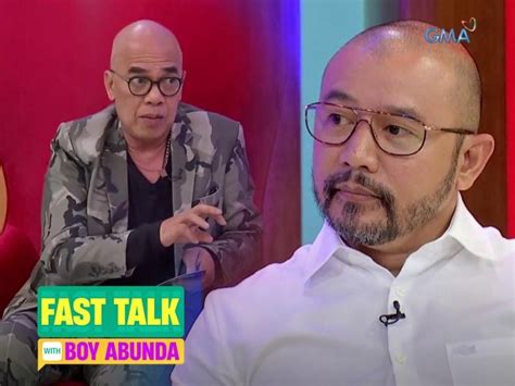 Fast Talk With Boy Abunda Bullet Jalosjos Talks About Changes On Eat