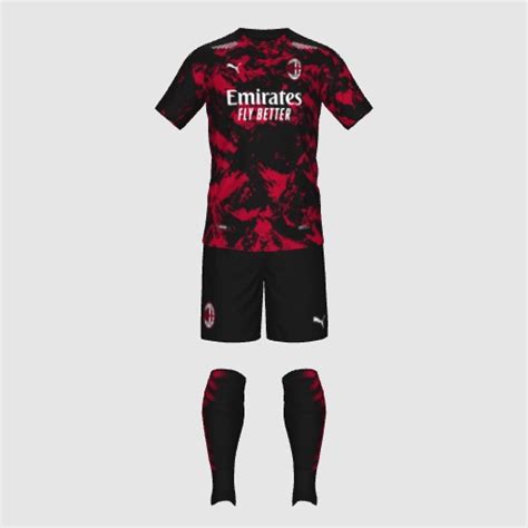 AC MILAN - HOME KIT - FIFA Kit Creator Showcase