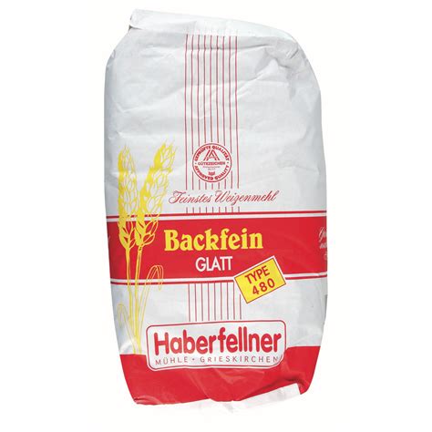 Transgourmet Österreich Backfein Weizenmehl glatt Type 480 10 kg