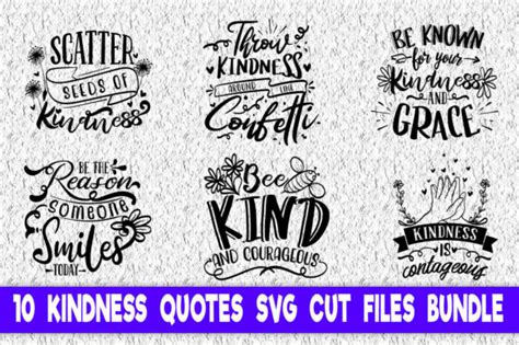 Kindness Quotes Bundle Graphic By Svg Bundle · Creative Fabrica