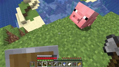 Saddest moment of the piglet - Minecraft - YouTube