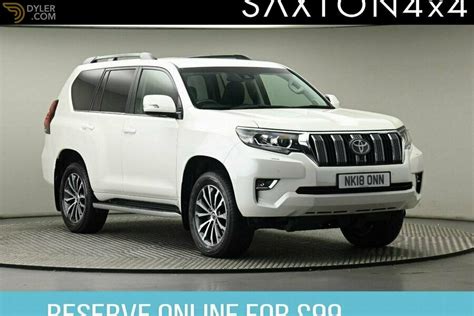 2018 Toyota Land Cruiser 2 8D Invincible Auto 4WD Euro 6 5dr 7 Seat