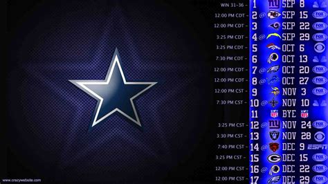 Dallas Cowboys Schedule 2024 Wallpaper - Dehlia Layney