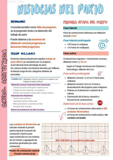 Distocias del Parto Vannia Rodríguez Martínez uDocz