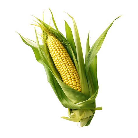 Isolated Ripe Corn Art 44764115 PNG