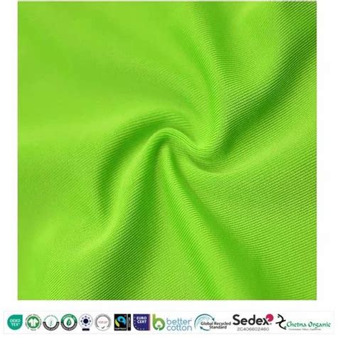 Bci Gots Oeko Tex Fairtrade Certified Cotton Satin Fabric Wholesale