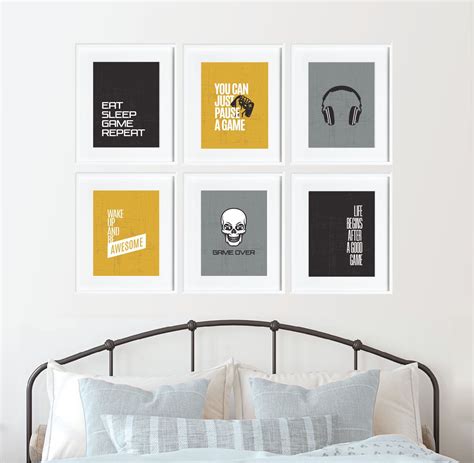 Gamer Boy Wall Decor, Teen Boy Room Wall Art, Teen Boy Printable Wall Art, Gamer Room Decor, Boy ...