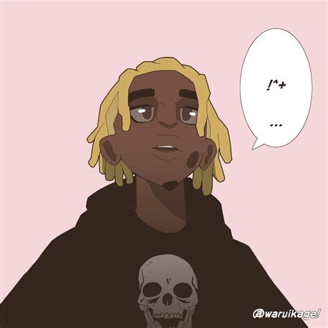 Playboi Carti. Art by @waruikage | Cartoon profile pictures, Drawing inspiration, Art