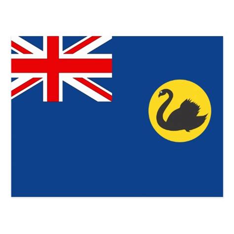 Western Australian Flag Postcard | Zazzle