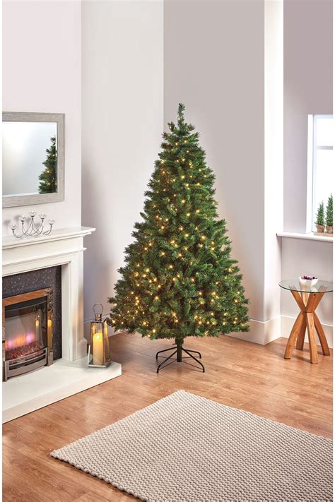 Buy Premier Decorations Ltd Green 21m Pre Lit Nordic Fir Hinged