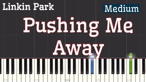 Linkin Park Pushing Me Away Piano Tutorial Medium Youtube