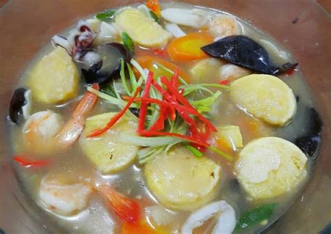 Resep Sapo Tahu Seafood Oleh Yashella Tirana Cookpad