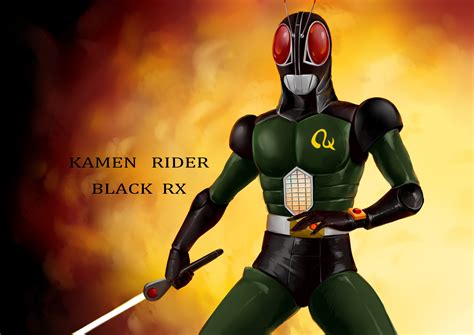 Solo Tokusatsu Kamen Rider Kamen Rider Black Rx Kamen Rider Black