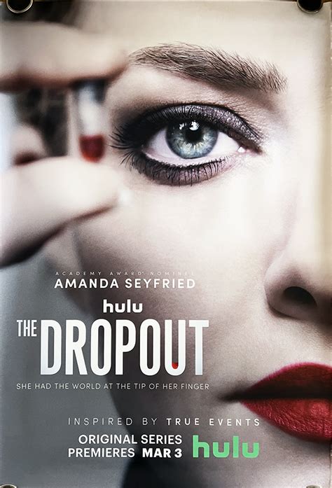 The Dropout Miniseries March 3 2022 Hulu 48x70in Movie