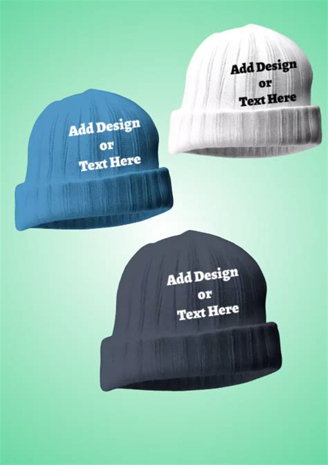 Beanie Mockup Template Postermywall