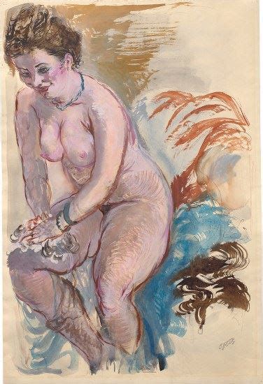 George Grosz Female Nude Cape Cod 1941 MutualArt