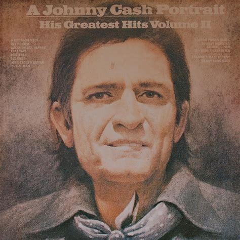 A Johnny Cash Portrait His Greatest Hits Vol 2 By Johnny Cash