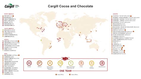 Locations | Cargill Cocoa & Chocolate | Cargill