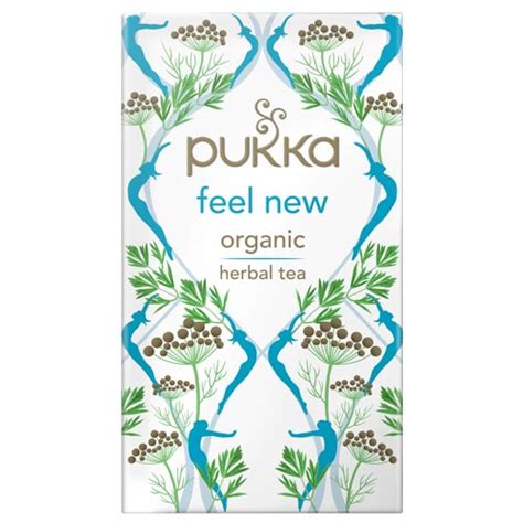 Pukka Feel New Tea 20 Sachets Health Matters