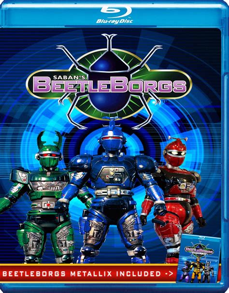 Big Bad Beetleborgs Beetleborgs Metallix Blu Ray Etsy Australia