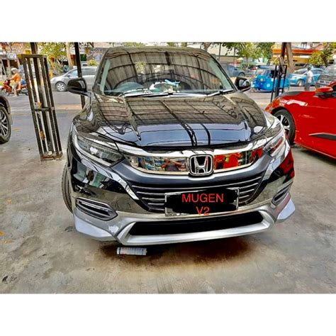 Honda Hrv Hr V 2019 2020 2021 Mugen Rs V2 Bodykit Body Kit Front Side