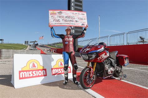 Herfoss Takes Mission King Of The Baggers Challenge At Cota Motor