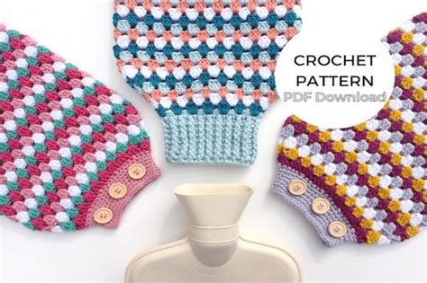 Crochet Hot Water Bottle Cover Patterns Crochet News