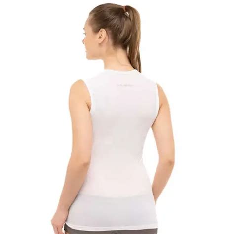 Koszulka Brubeck Base Layer unisex biała GunSzop pl