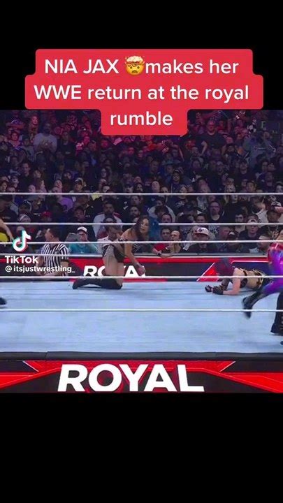 Nia Jaxs Royal Rumble Return Video Dailymotion