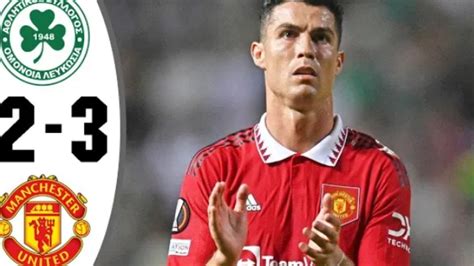 Omonia Nicosia Vs Manchester United Extended Highlights Europa