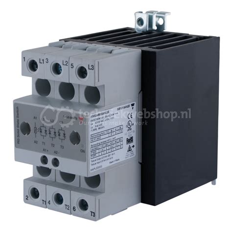 Carlo Gavazzi RGC3A CG SOLID STATE RELAIS CG SSR 3 FASE ZC 600VAC