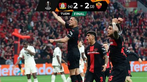 Uefa Europa League Bayer Leverkusen Empata Ante Roma Y Avanza A La