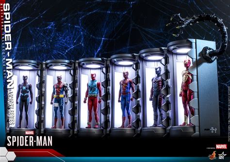 Hot Toys Marvel S Spider Man Armory Series Figures