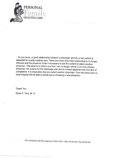 Discharge Letter Pdf