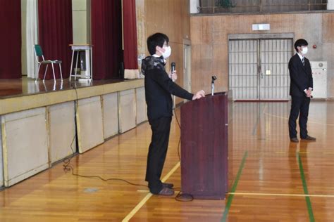 3年生最後の授業の日に学年集会を行いました 愛知県立美和高等学校