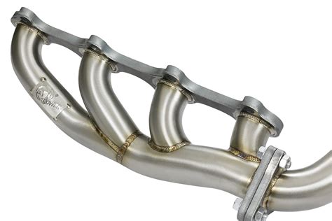 Afe® 48 34137 Twisted Steel™ 304 Ss Exhaust Headers With Up Pipes And