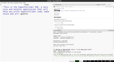 Supercollider Workshop At Notam January Algorithmic Composition