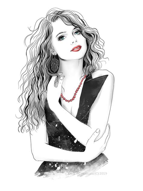 Romantic Collection On Behance Girly Art Fashion Art Illustration Female Art