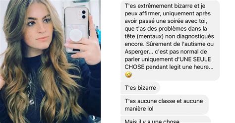 Une Fille Partage Le Message Le Plus Bizarre Quelle A Reçu Dun Gars