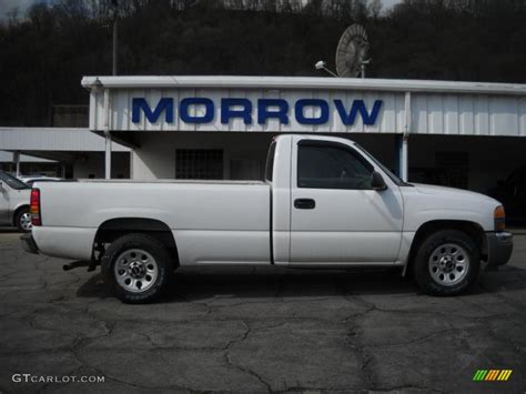 2005 Summit White Gmc Sierra 1500 Regular Cab 28092256 Photo 21 Car Color