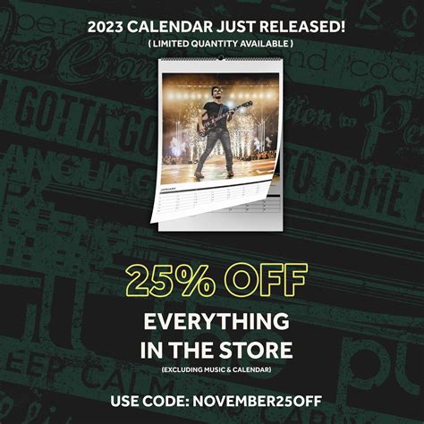 stereophonics on Twitter: "The 2023 calendar has just been released