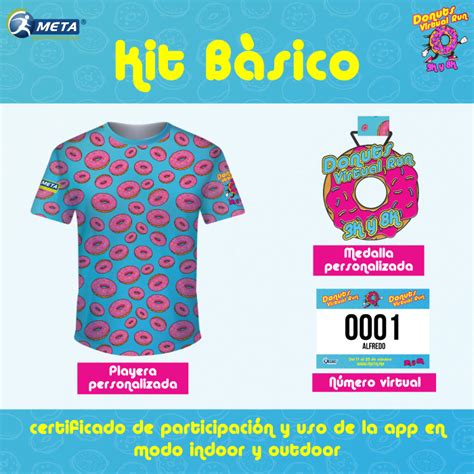 Donuts Virtual Run Convocatoria Asdeporte