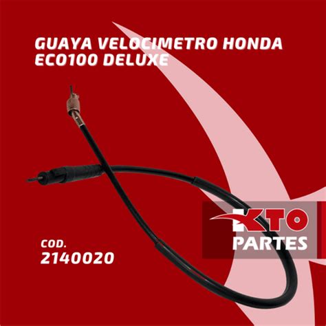 Guaya Velocimetro Honda Eco Deluxe Kto Partes