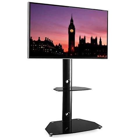 Best Rfiver Universal Floor Tv Stands Base Swivel Mount With Height