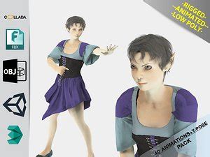 3D Naked Model TurboSquid 1282183