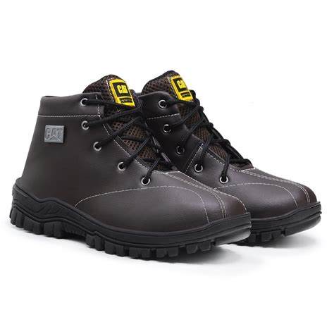 Bota Caterpillar Adventure Em Couro Leg Timo Promo O