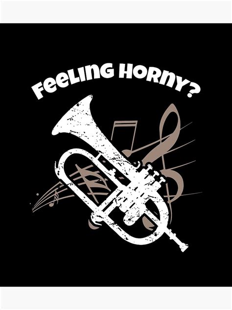 "Funny Flugelhorn Brass Horn Marching Band Teachers Players Musicians and Instrument Makers ...