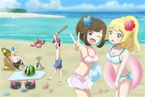 Pin On Animations Of Swimsuit Girls